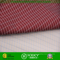 Plaid Polyester Fabric with Yarn Dyed for Garment